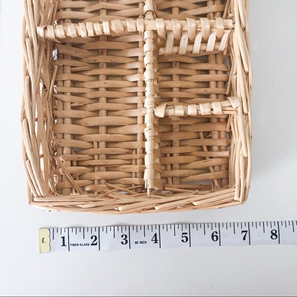 WOVEN JEWELRY BASKET ORGANIZER TRAY - Picture 5 of 5